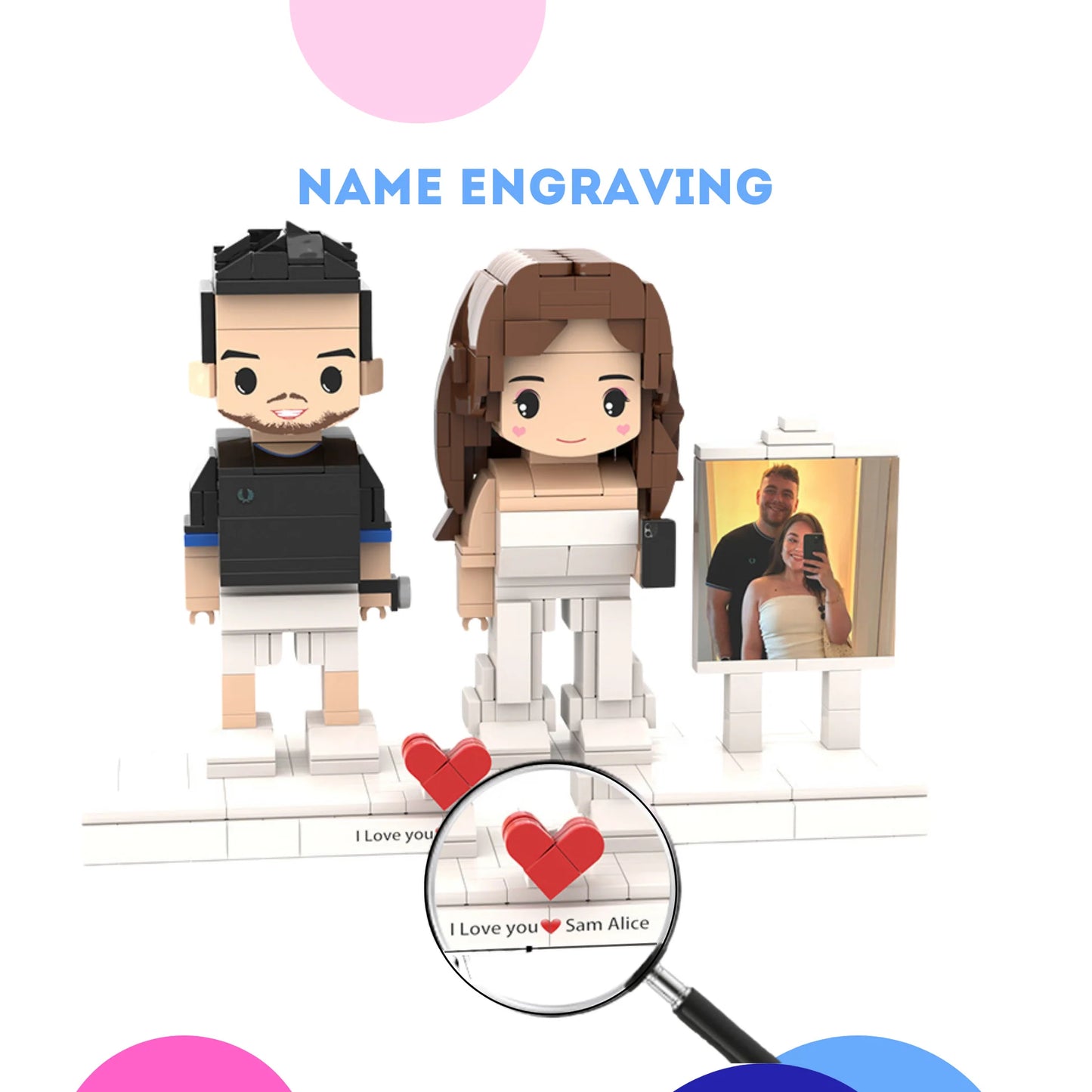 50% OFF🔥Joycustomize™ Personalized Brick Set