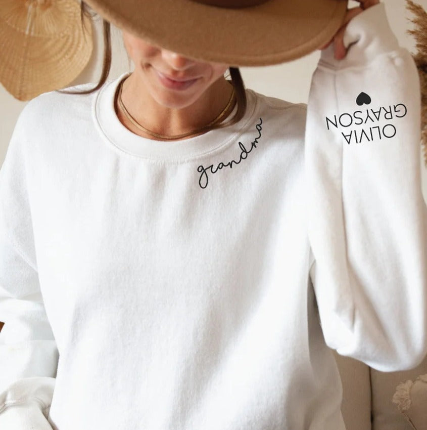 50% OFF❤️Personalized Mama Sweatshirt