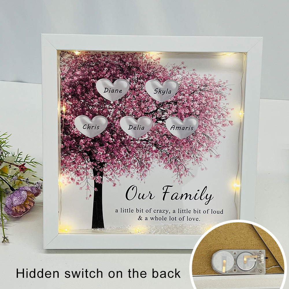 50% OFF✨Custom Family Tree Heart Frame For Christmas