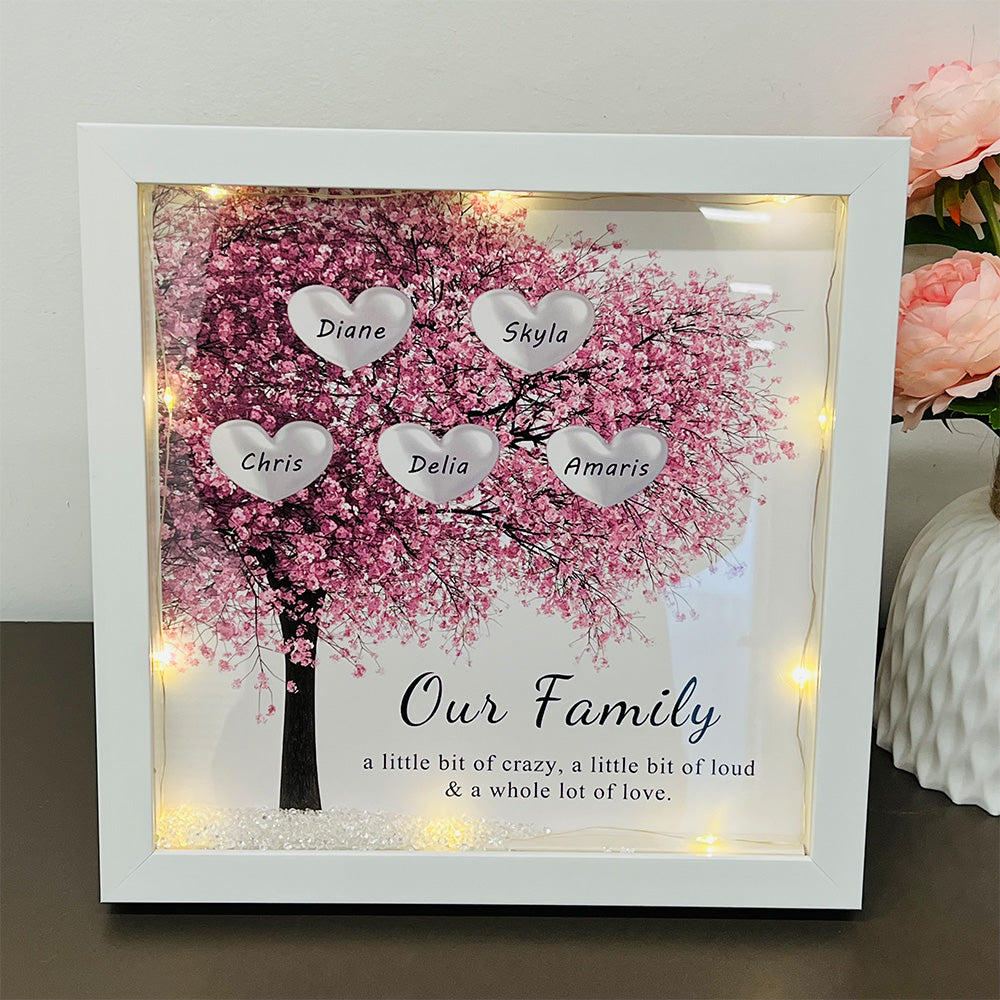 50% OFF✨Custom Family Tree Heart Frame For Christmas