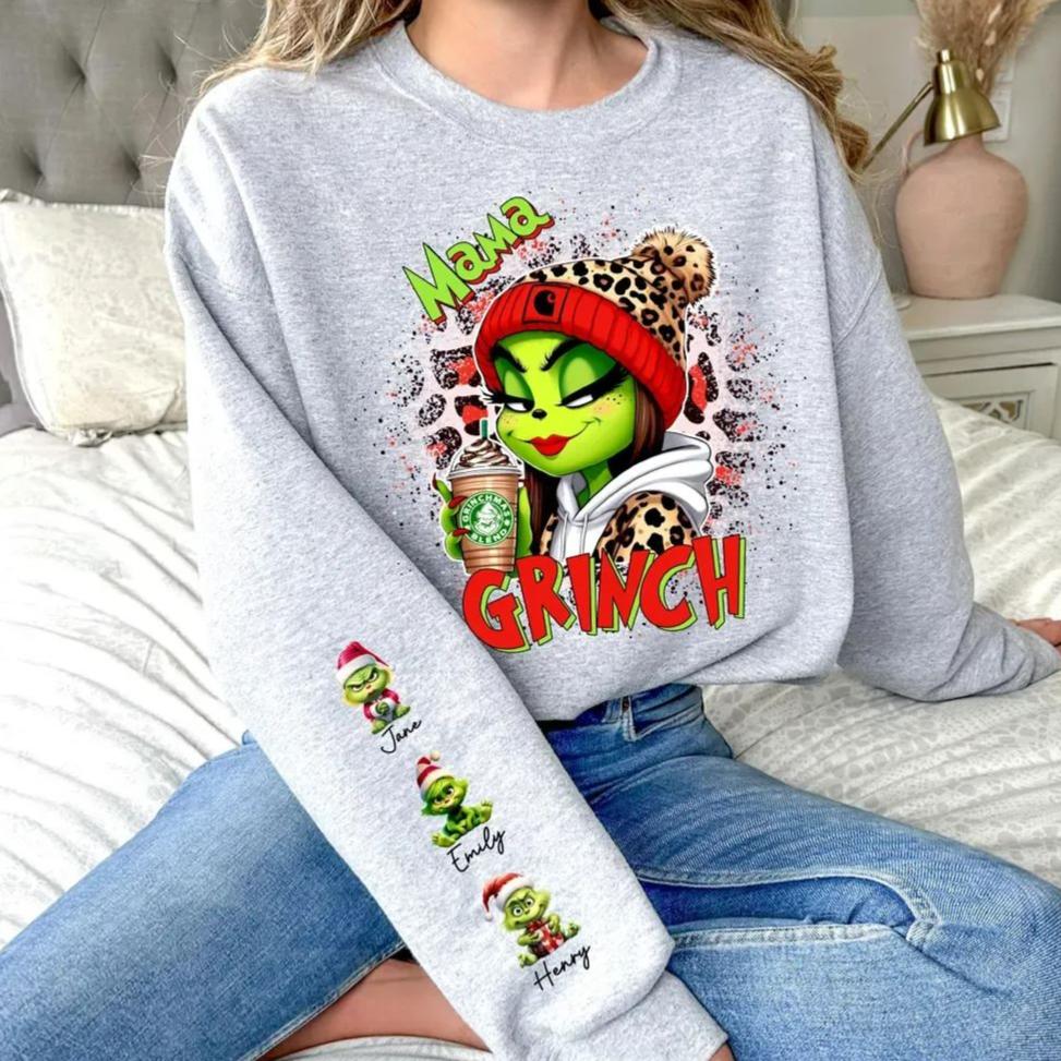 50% OFF🔥Christmas Movie Characters Mama💕Daddy Sweatshirt