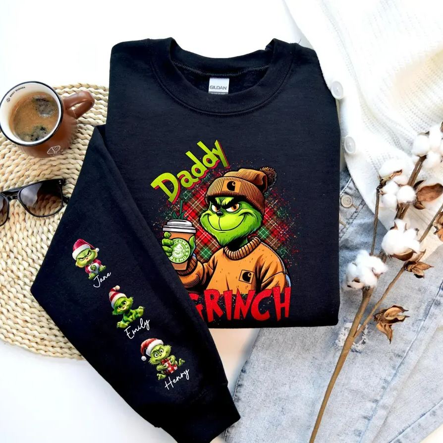 50% OFF🔥Christmas Movie Characters Mama💕Daddy Sweatshirt