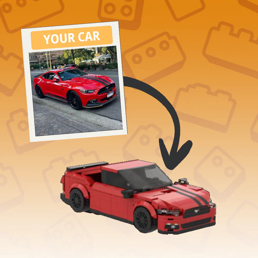 50% OFFđWorlds First Customized Car Brick Set