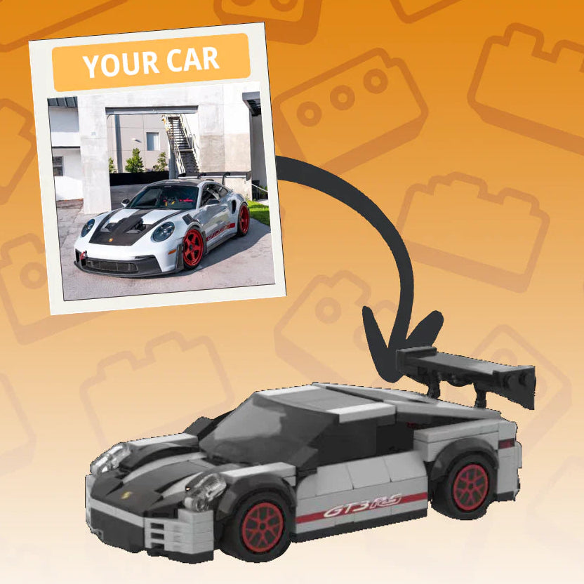 50% OFFđWorlds First Customized Car Brick Set