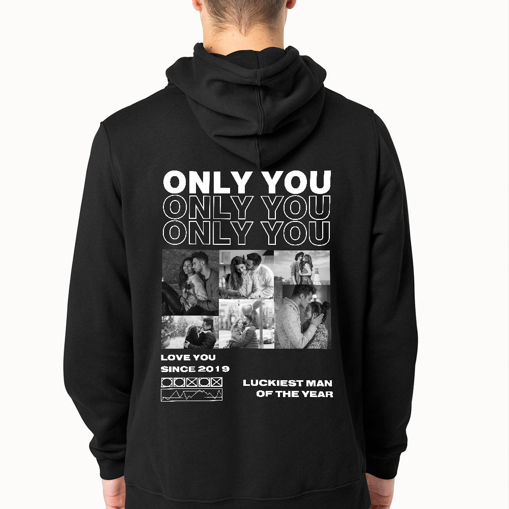 Custom Your Pic ShirtđSweatshirt For Couples