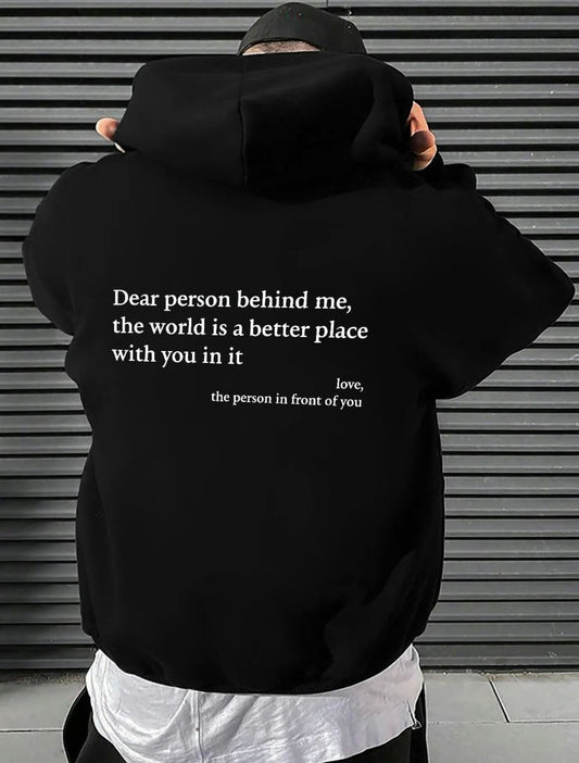 You Are Enough-Dear Person Behind Me Hoodie