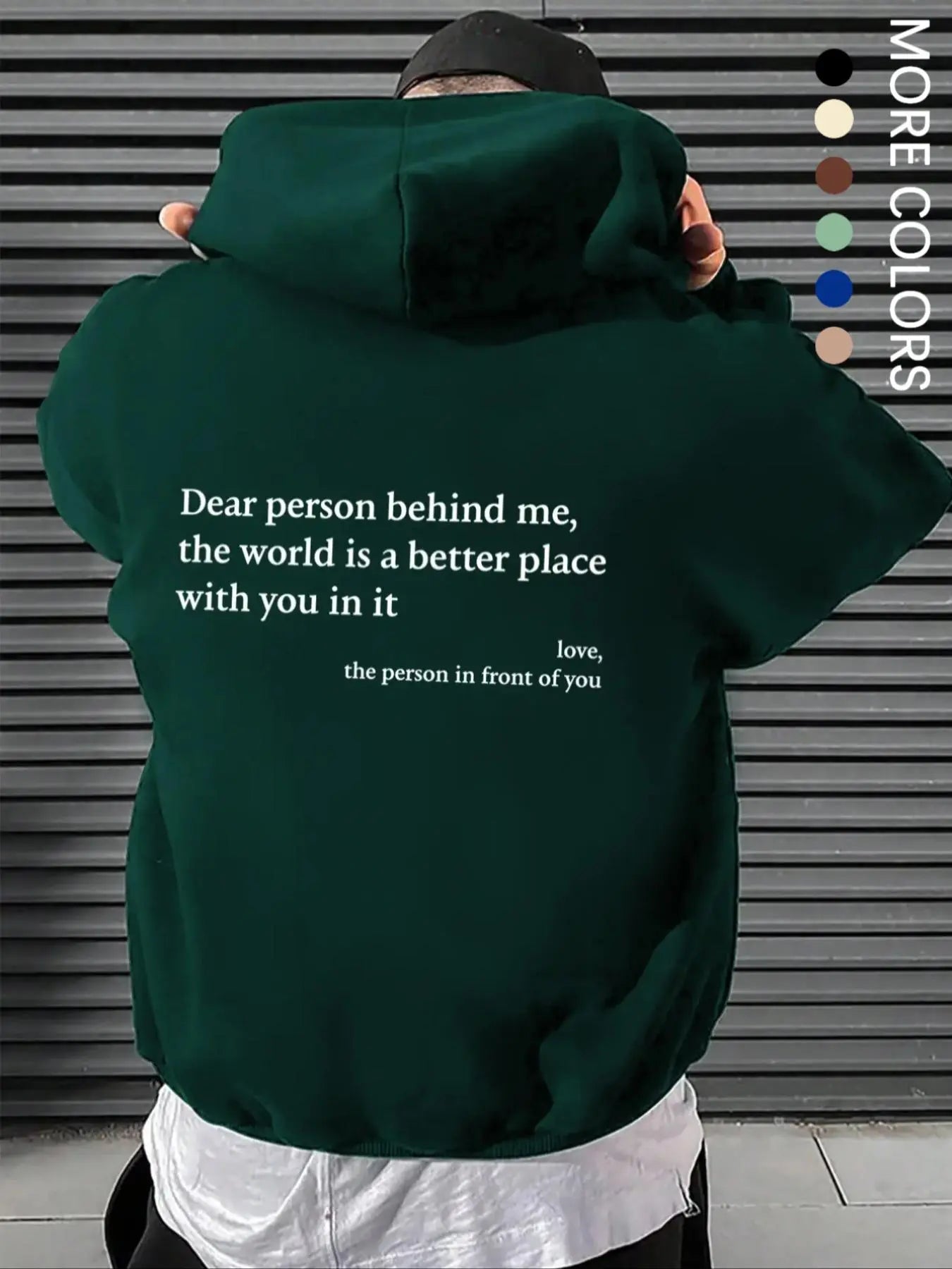 You Are Enough-Dear Person Behind Me Hoodie