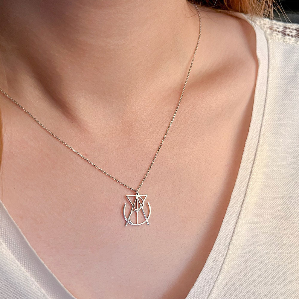 Unique Design Name Logo Necklace